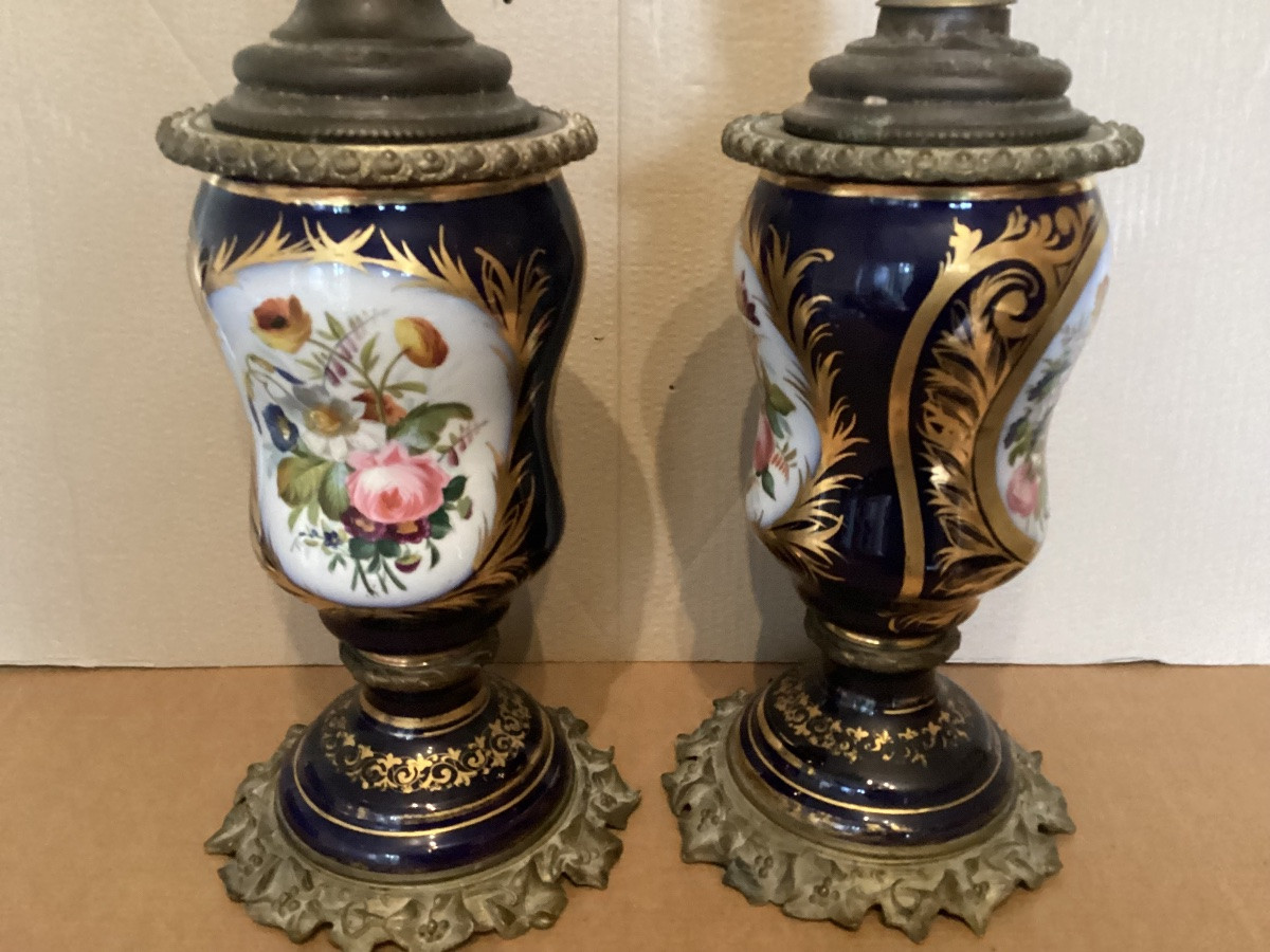 Paire de lampes Napoléon III -photo-2