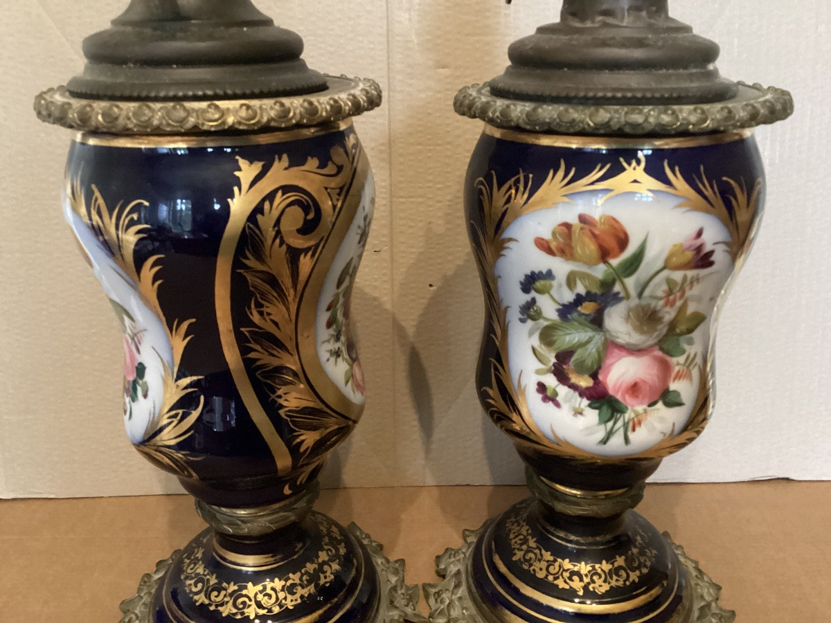 Paire de lampes Napoléon III -photo-3