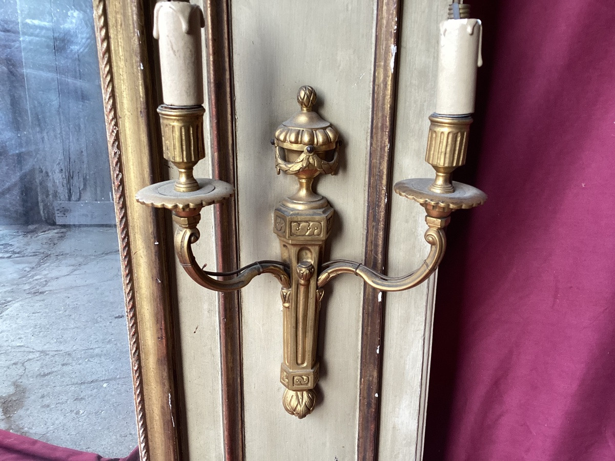 Louis XVI Lacquered Trumeau -photo-5