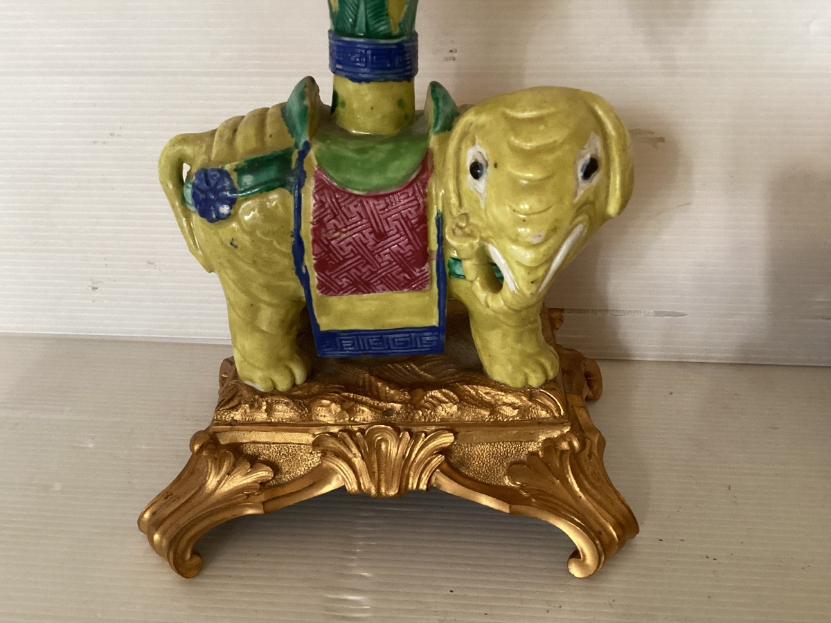 Paire de candélabres 19ème -photo-4