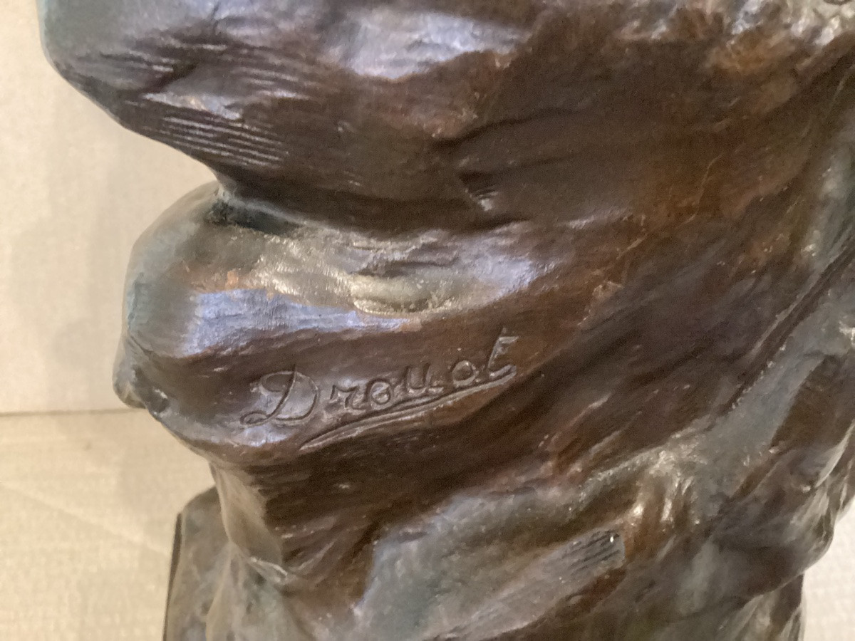 Edouard Drouot important bronze -photo-4