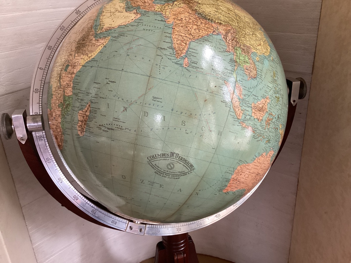 Mappemonde de parquet -photo-2