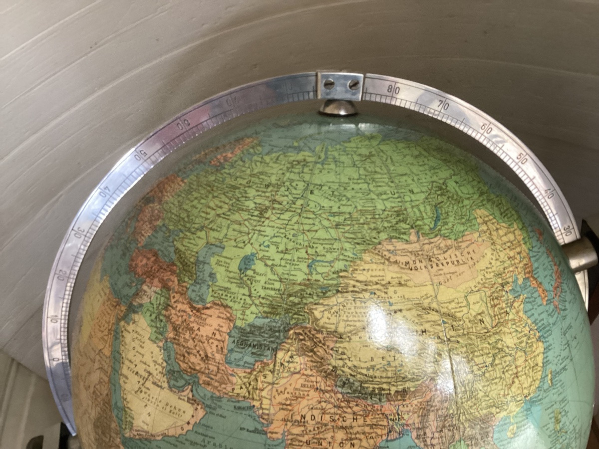 Mappemonde de parquet -photo-3