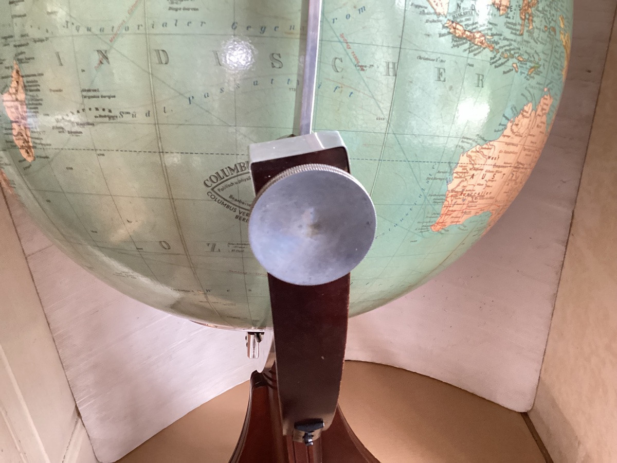 Mappemonde de parquet -photo-2