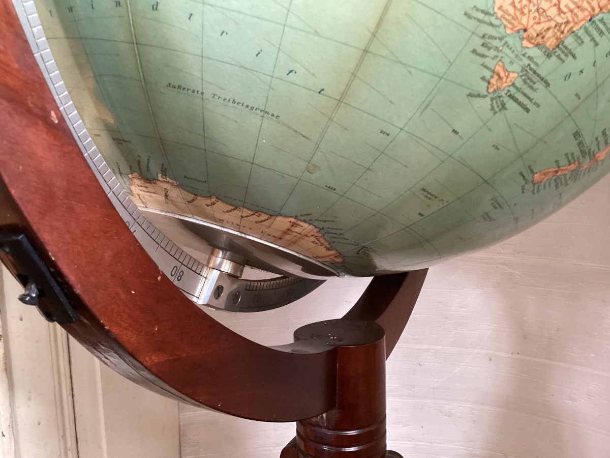 Mappemonde de parquet -photo-4