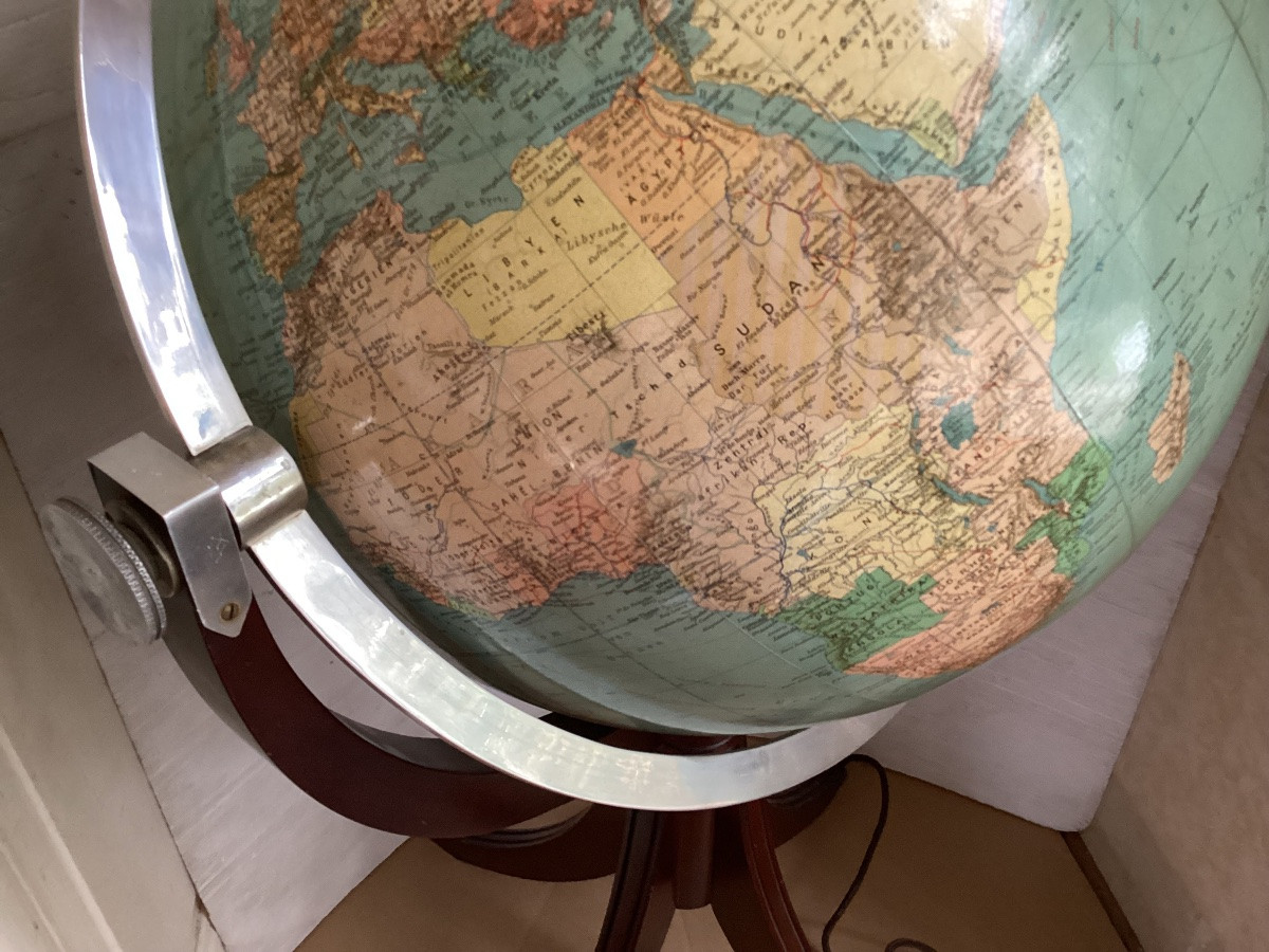 Mappemonde de parquet -photo-6