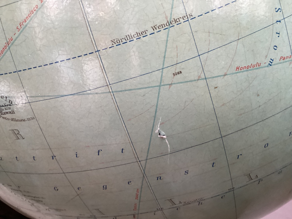 Mappemonde de parquet -photo-7