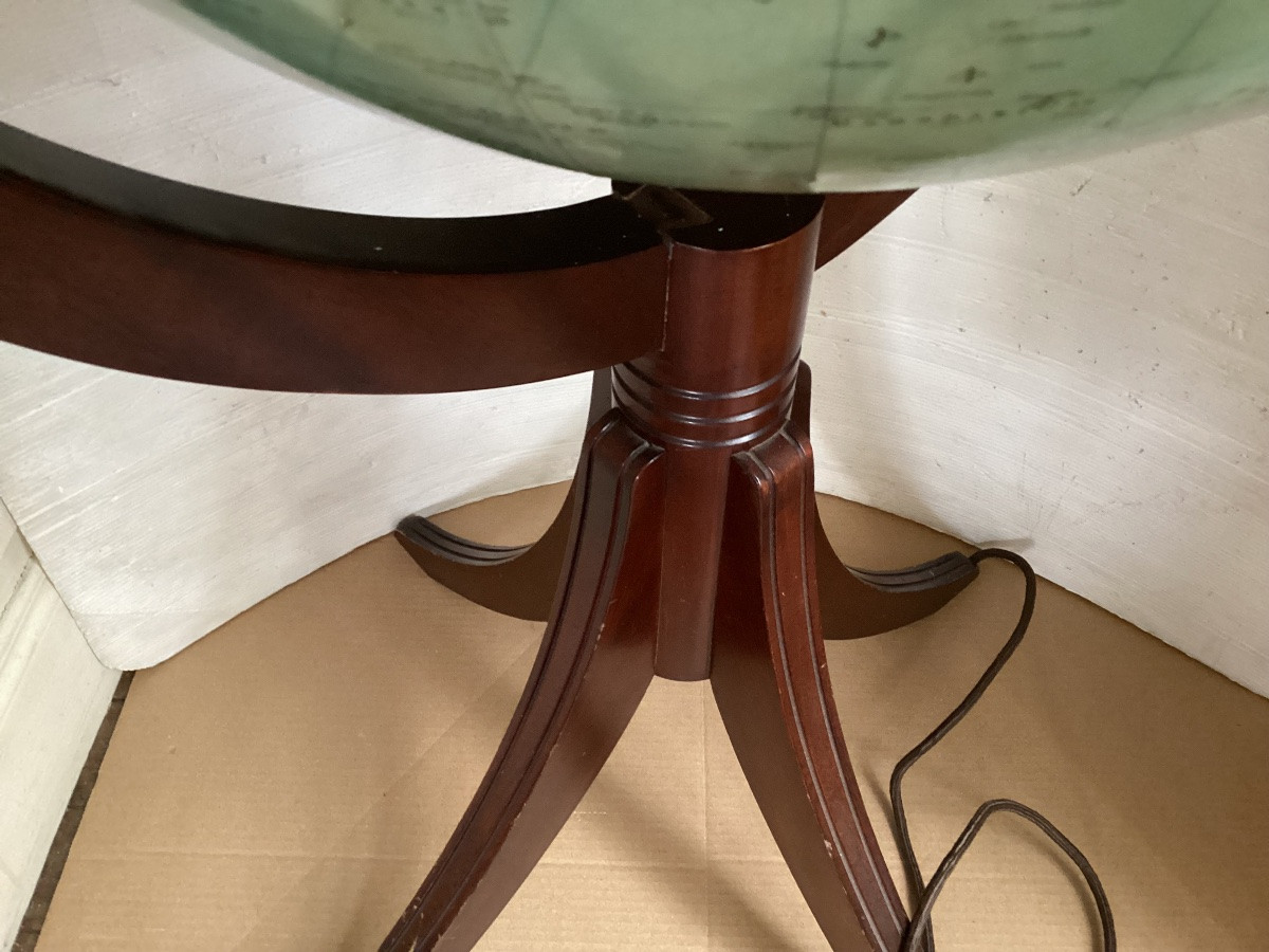 Mappemonde de parquet -photo-8