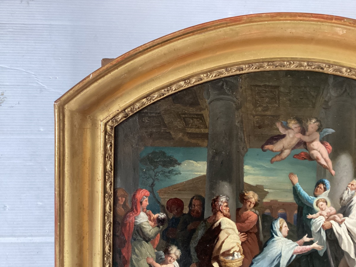 Peinture religieuse 18ème -photo-2