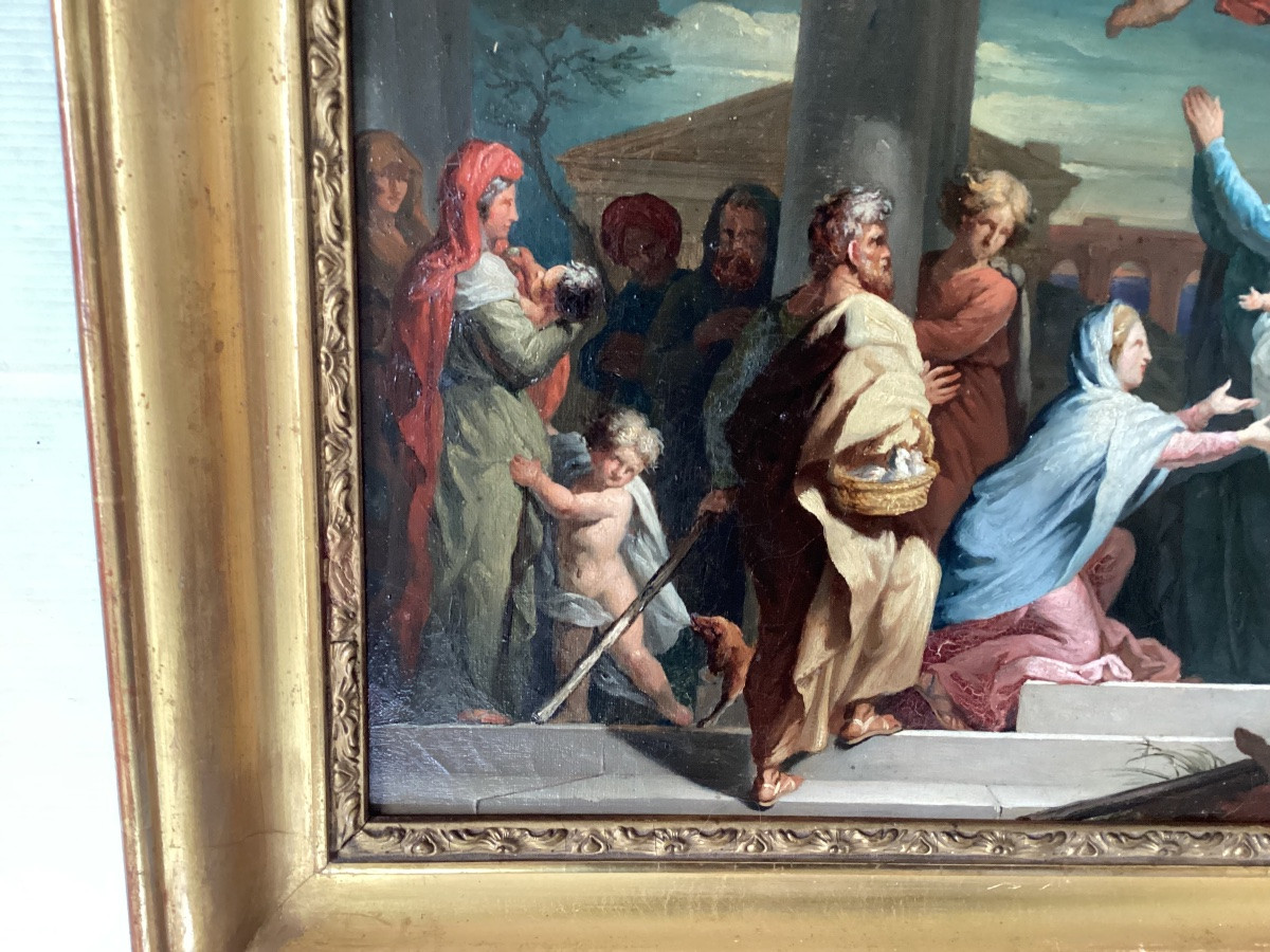 Peinture religieuse 18ème -photo-2