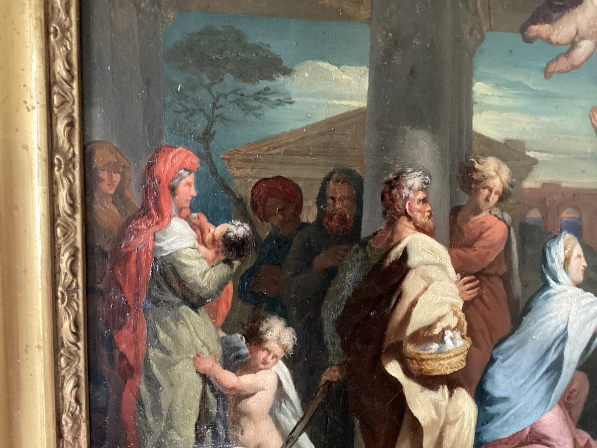 Peinture religieuse 18ème -photo-6