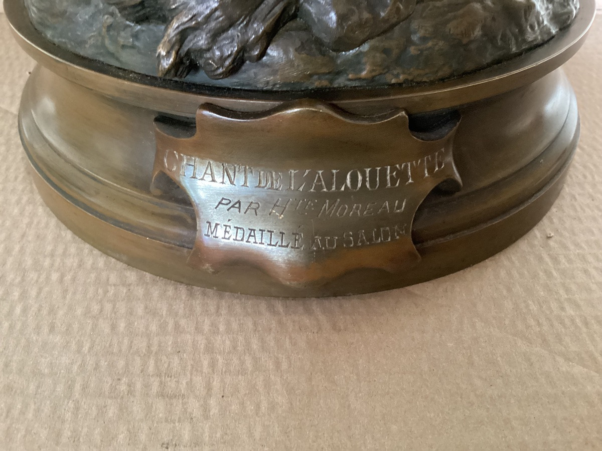 Hippolyte Moreau épreuve en bronze -photo-1