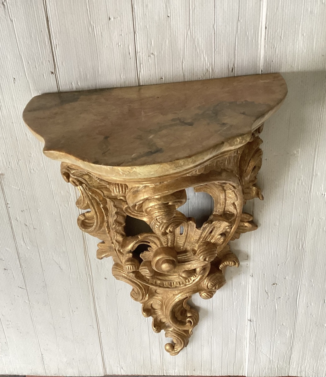 Important Louis XV Wall Bracket-photo-3