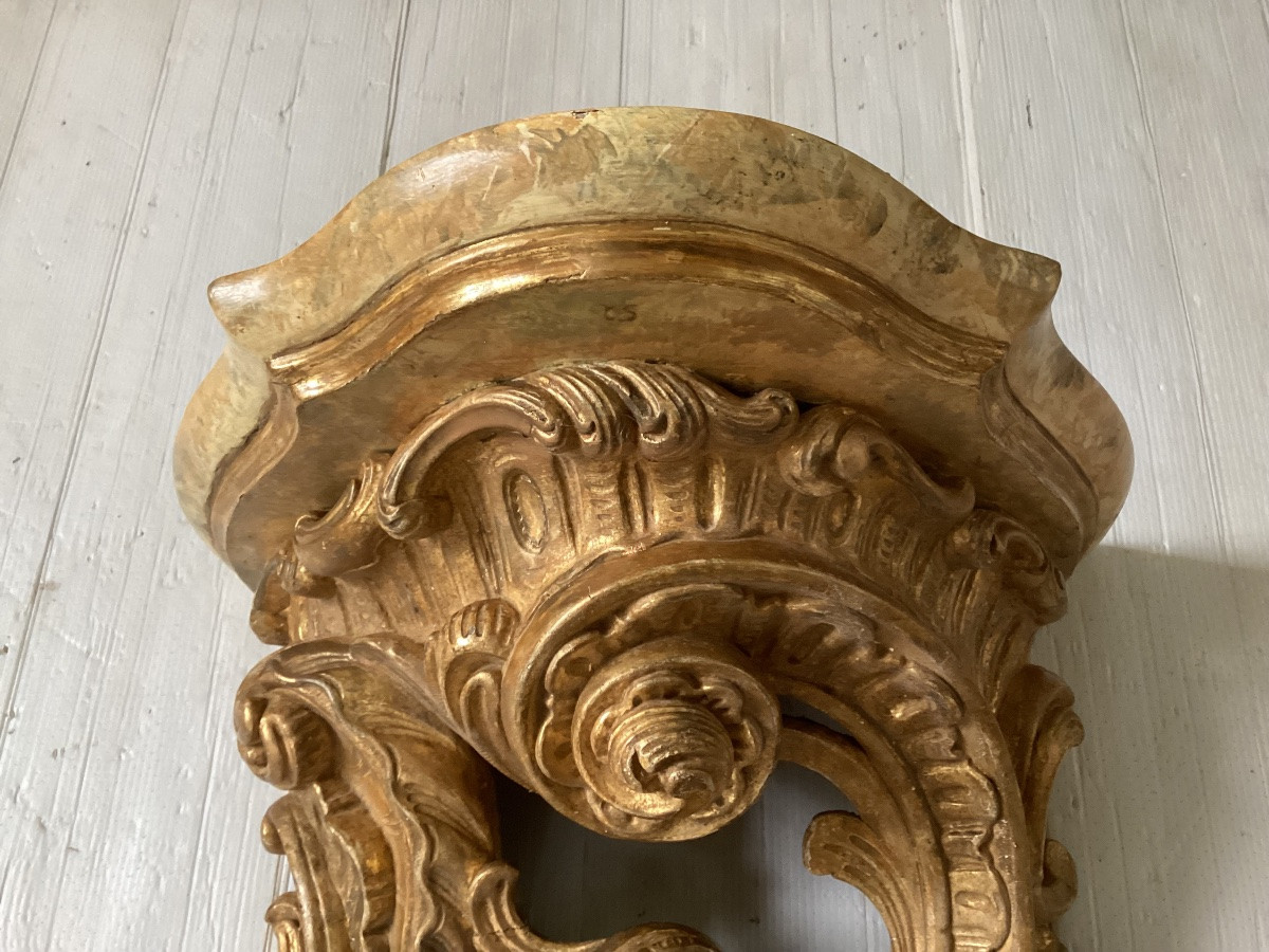 Important Louis XV Wall Bracket-photo-4