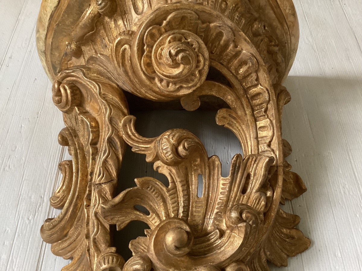 Important Louis XV Wall Bracket-photo-3