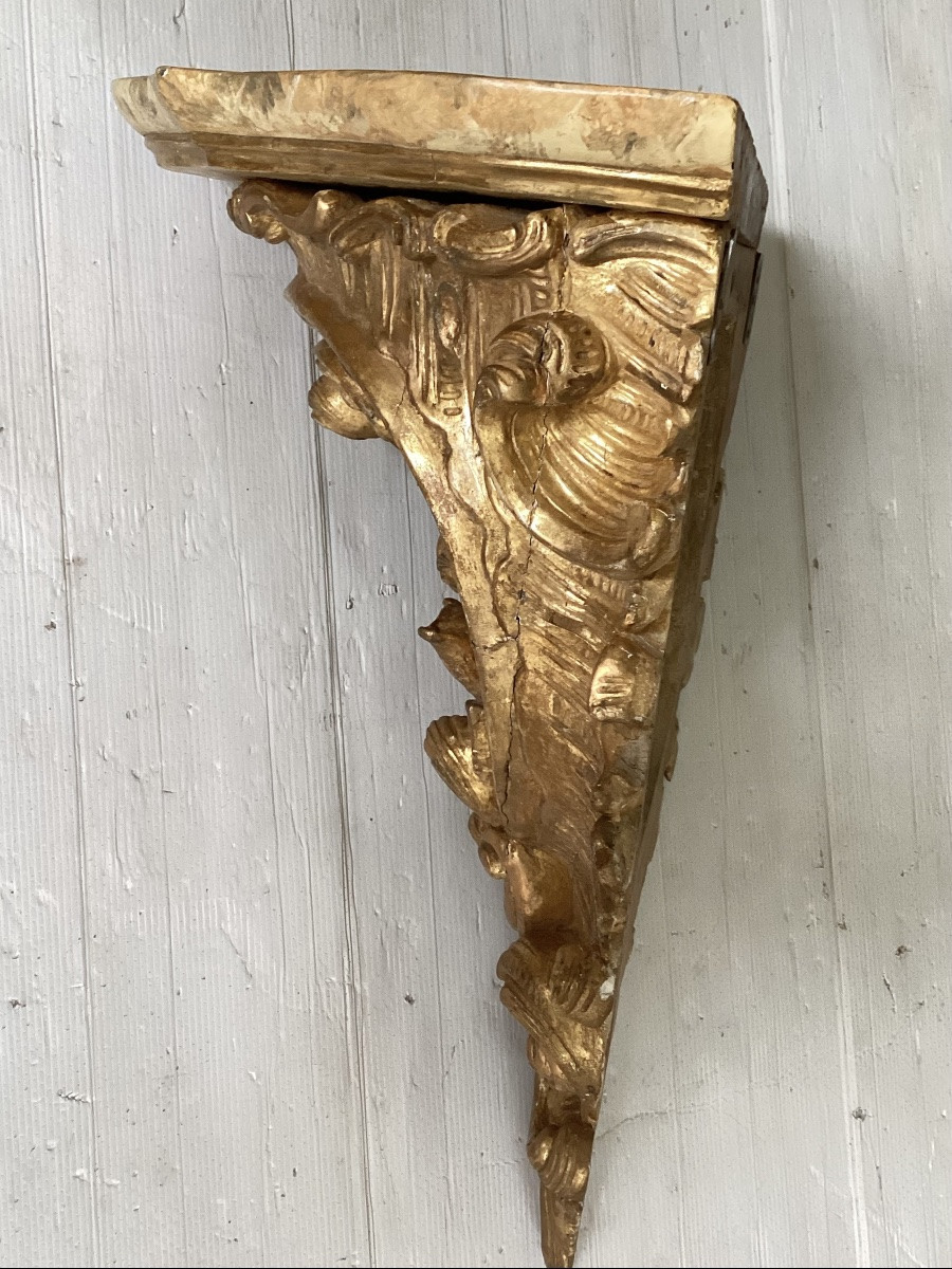 Important Louis XV Wall Bracket-photo-6
