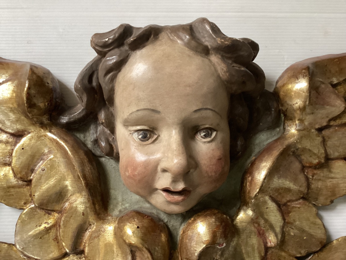 Haut de porte début 18ème -photo-2