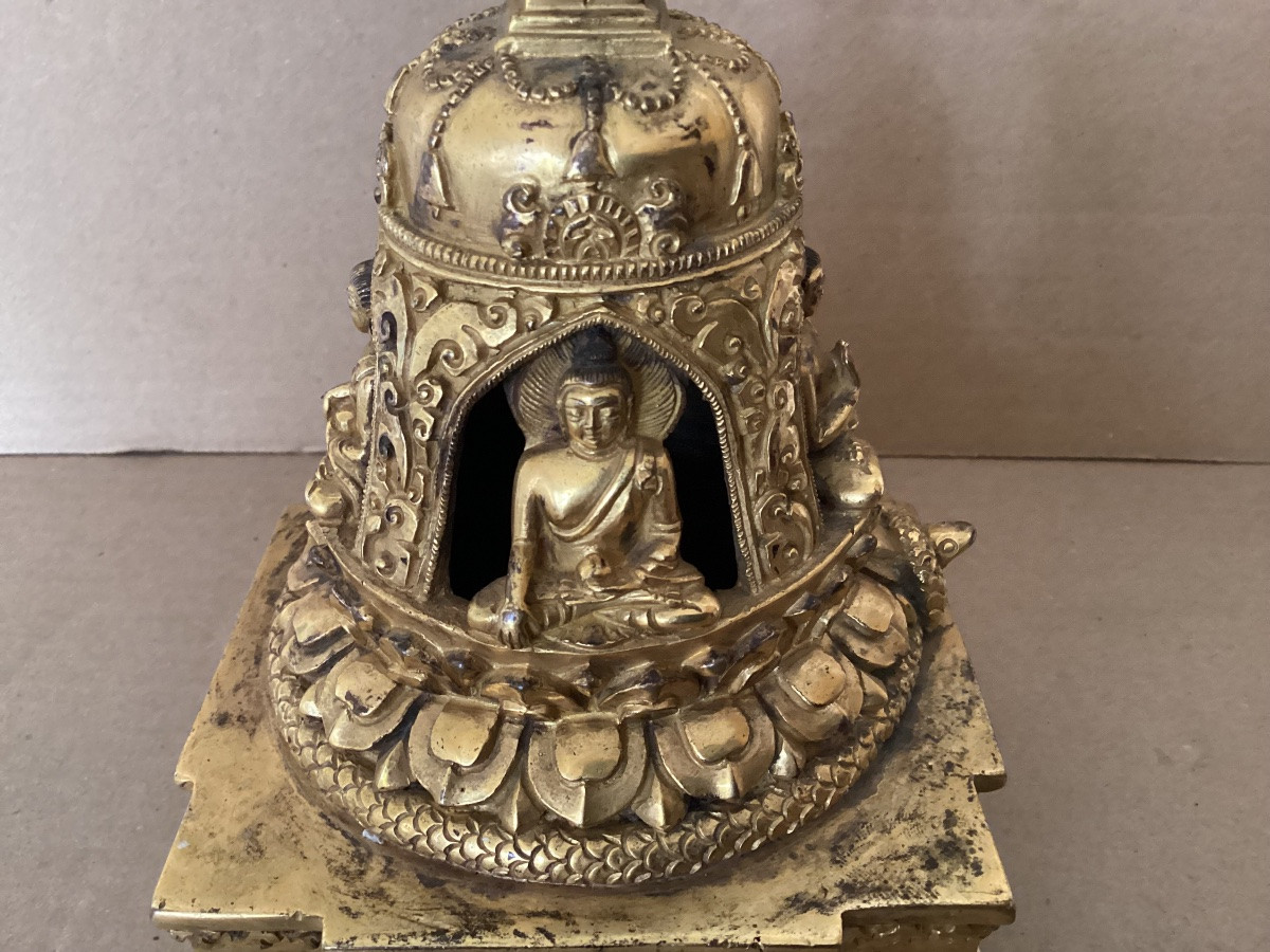 Stupa tibétain 18ème -photo-3