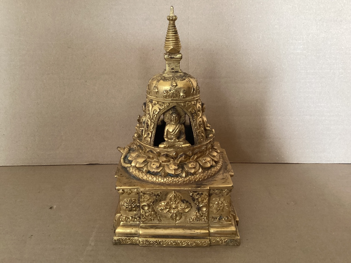 Stupa tibétain 18ème 