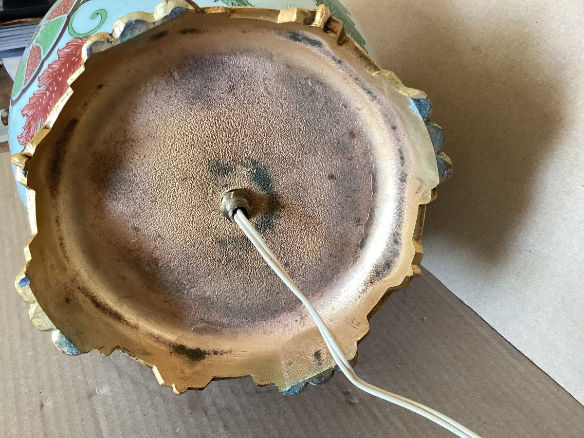 Porcelain Lamp Base-photo-8