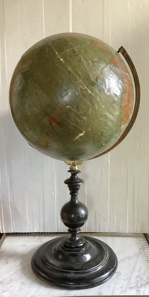 Mappemonde Erdglobus vérifié par H.Kiepert -photo-2