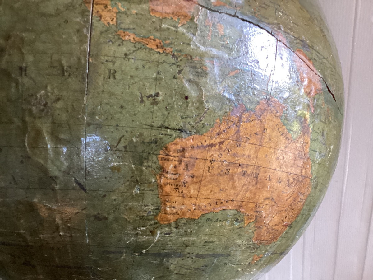 Mappemonde Erdglobus vérifié par H.Kiepert -photo-2