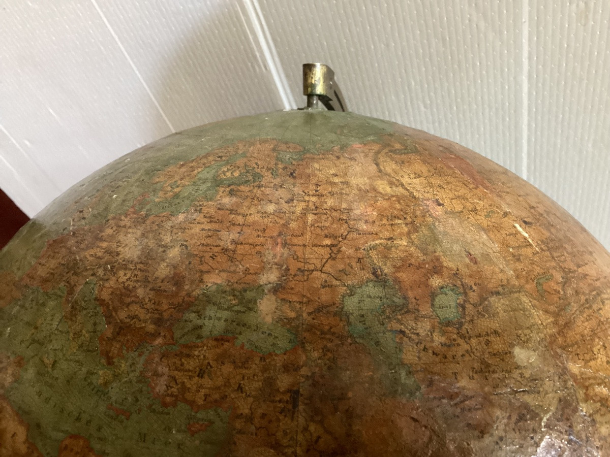 Mappemonde Erdglobus vérifié par H.Kiepert -photo-4