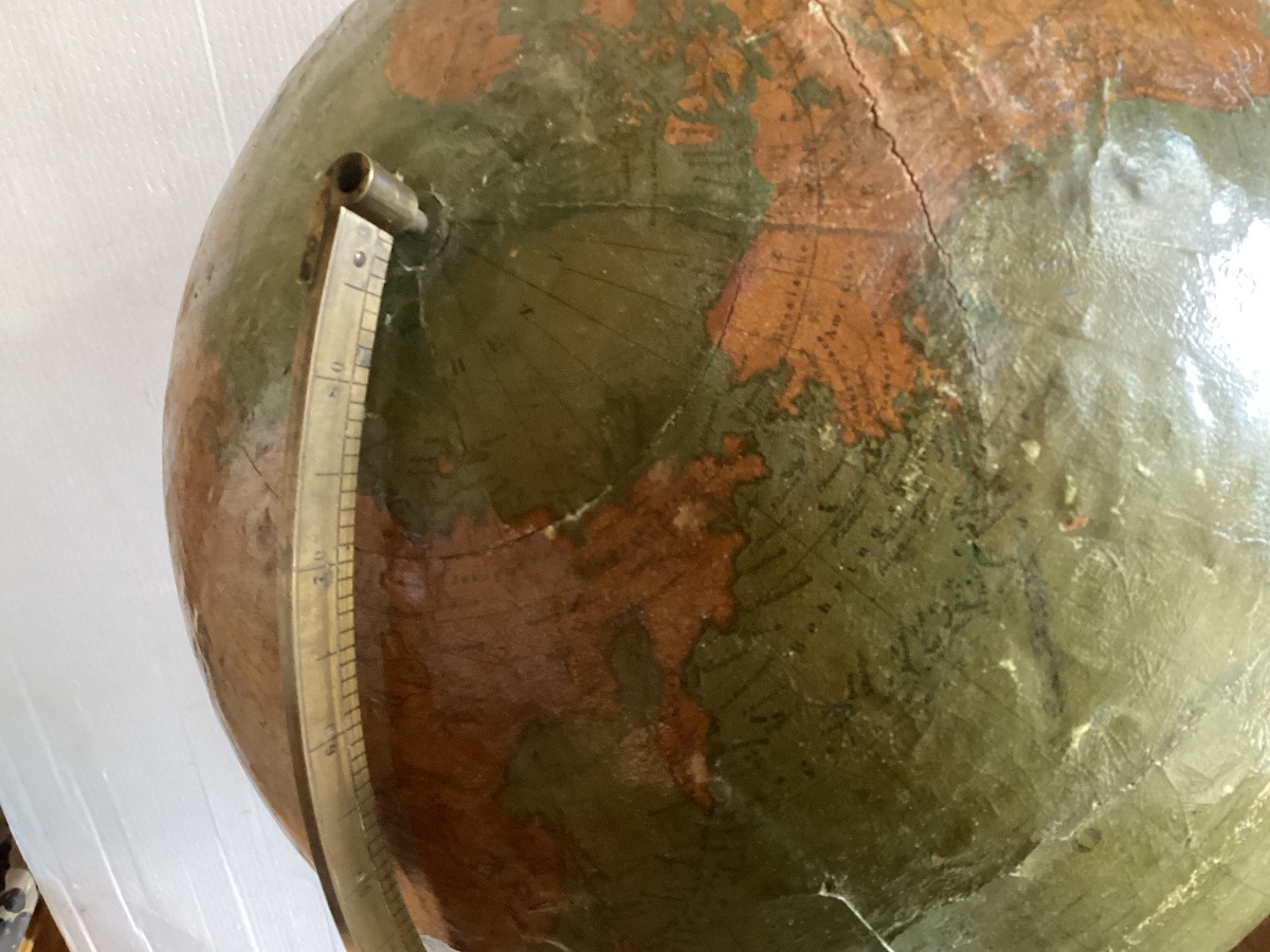 Mappemonde Erdglobus vérifié par H.Kiepert -photo-8