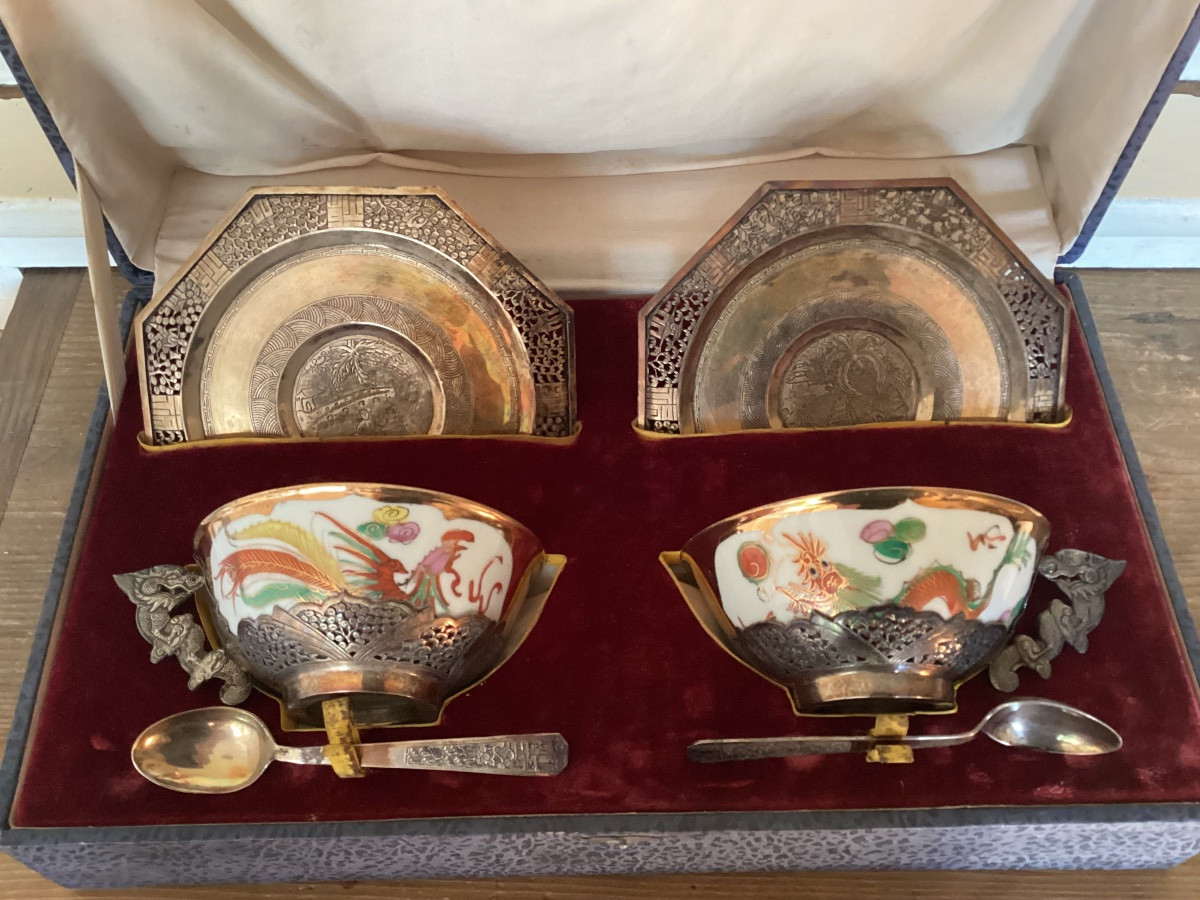 You And Me Silver And Porcelain Indochina-photo-2