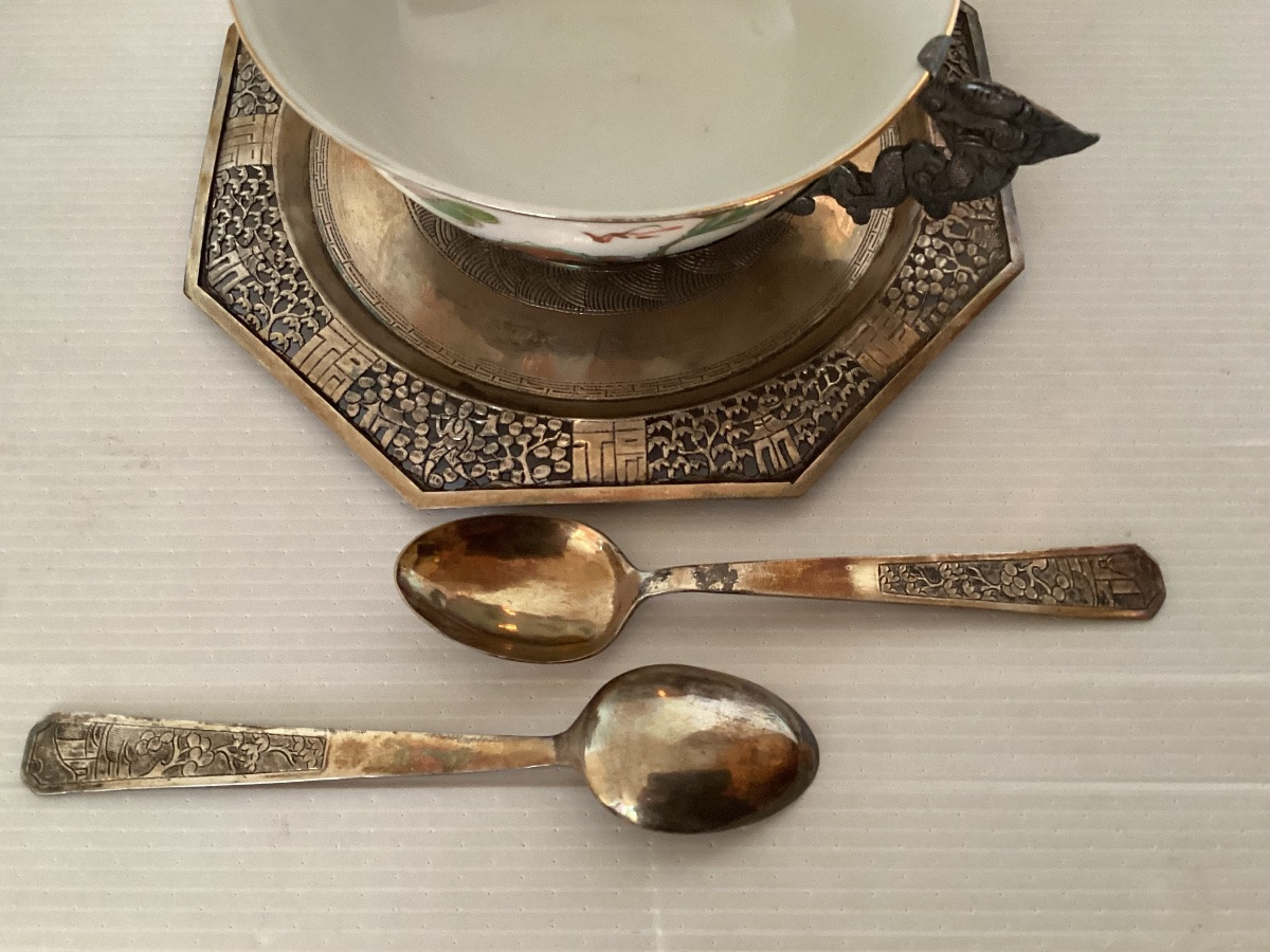 You And Me Silver And Porcelain Indochina-photo-2