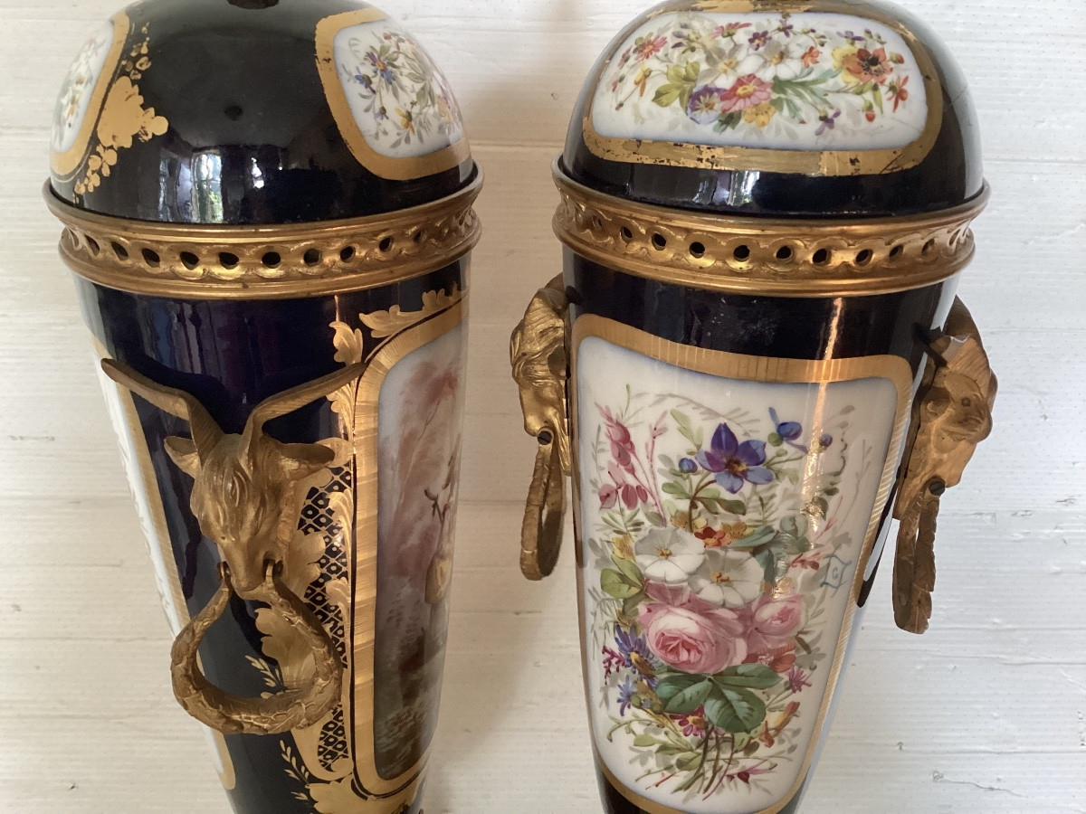 Pair Of Sèvres Vases-photo-2