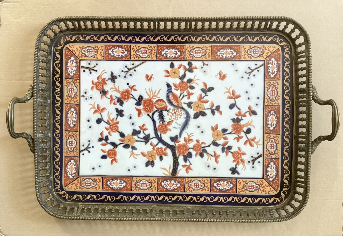 Plateau chinois fin 19ème 