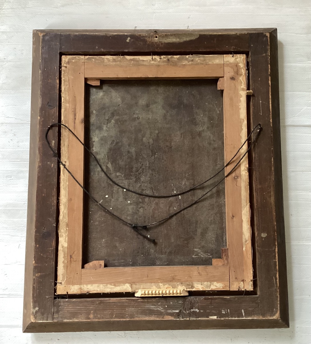 Framed 18th Century Painting-photo-8
