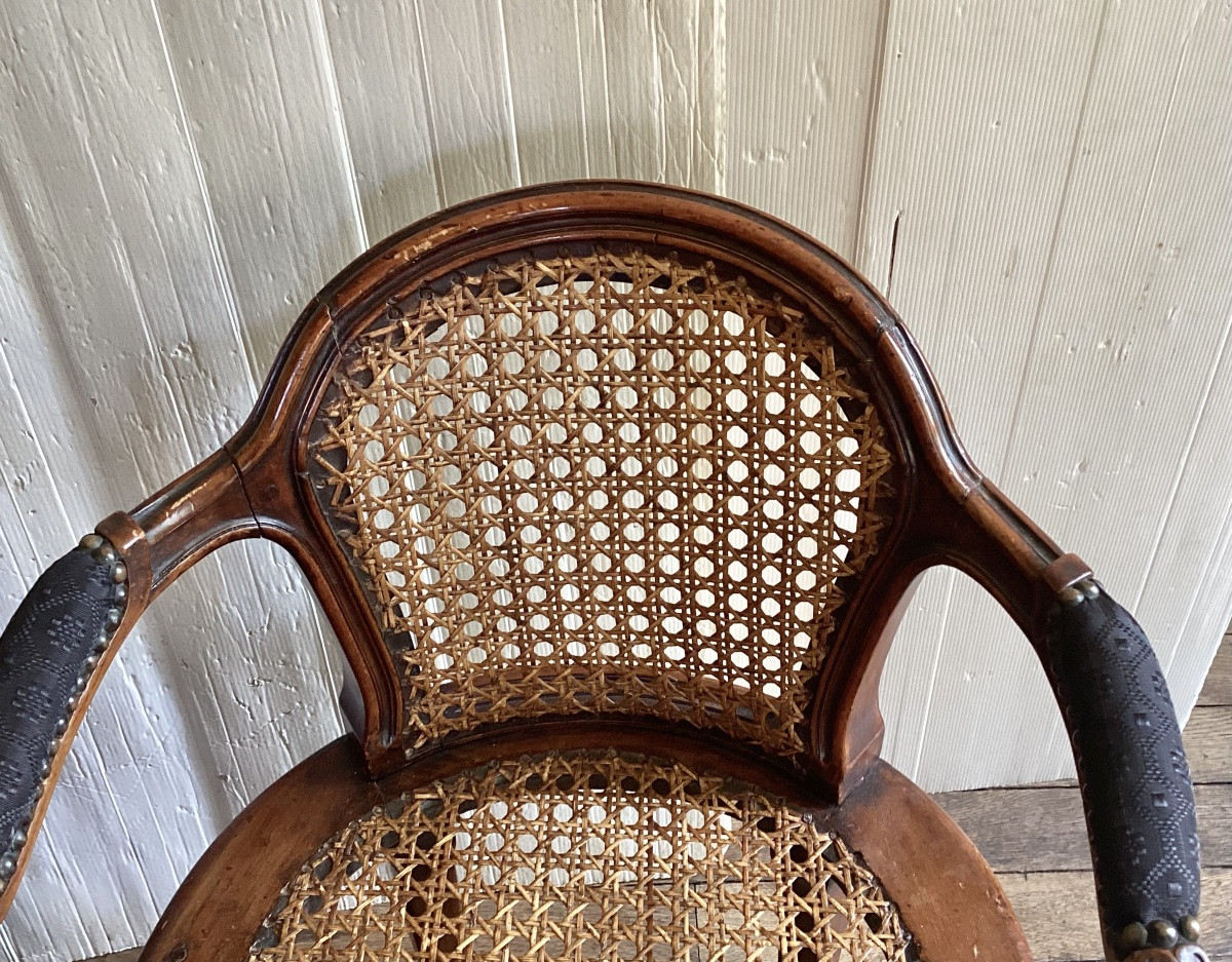 Pair Of Stamped Louis XV Armchairs-photo-3