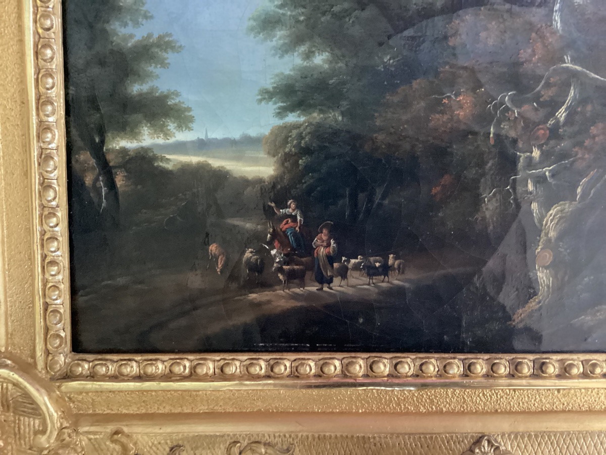 Paysage animé fin 18ème -photo-2