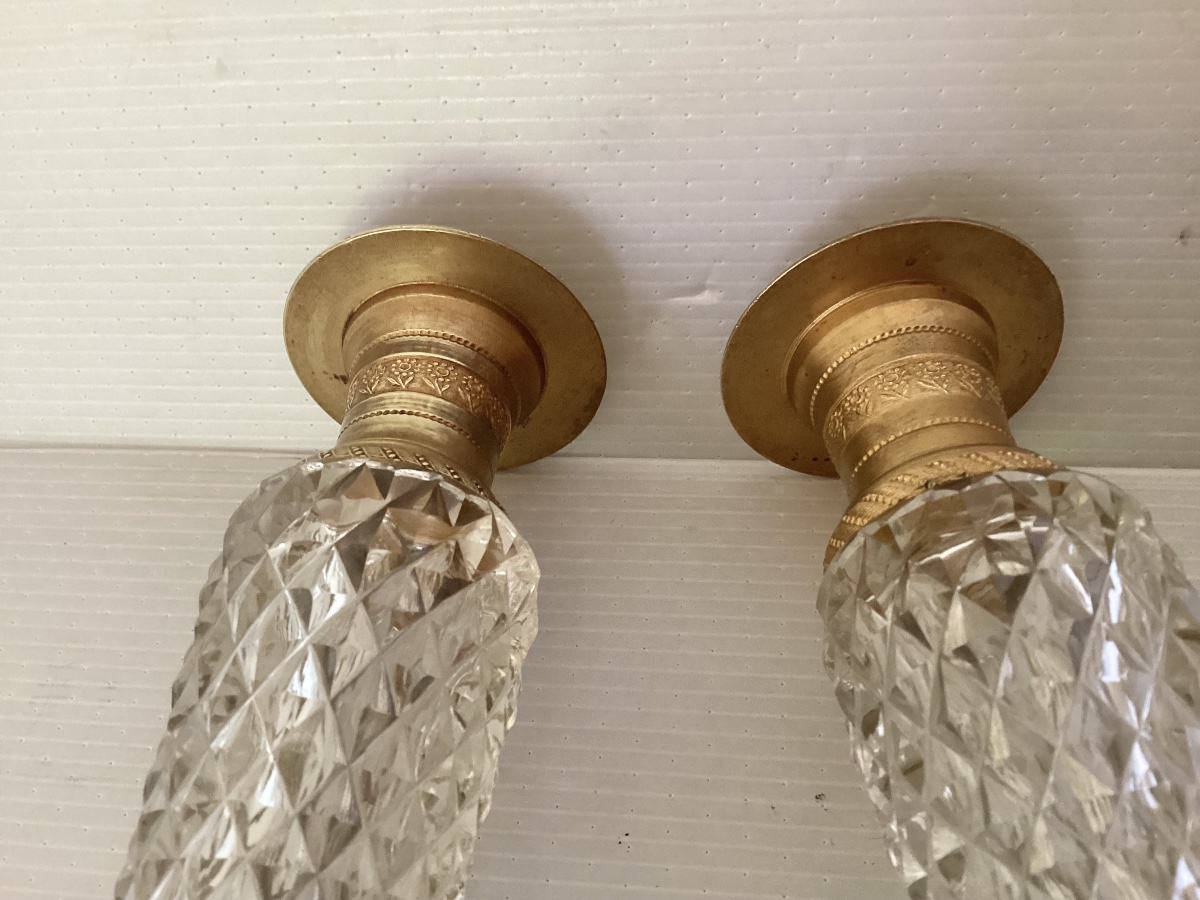 Pair Of Empire Candlesticks-photo-3