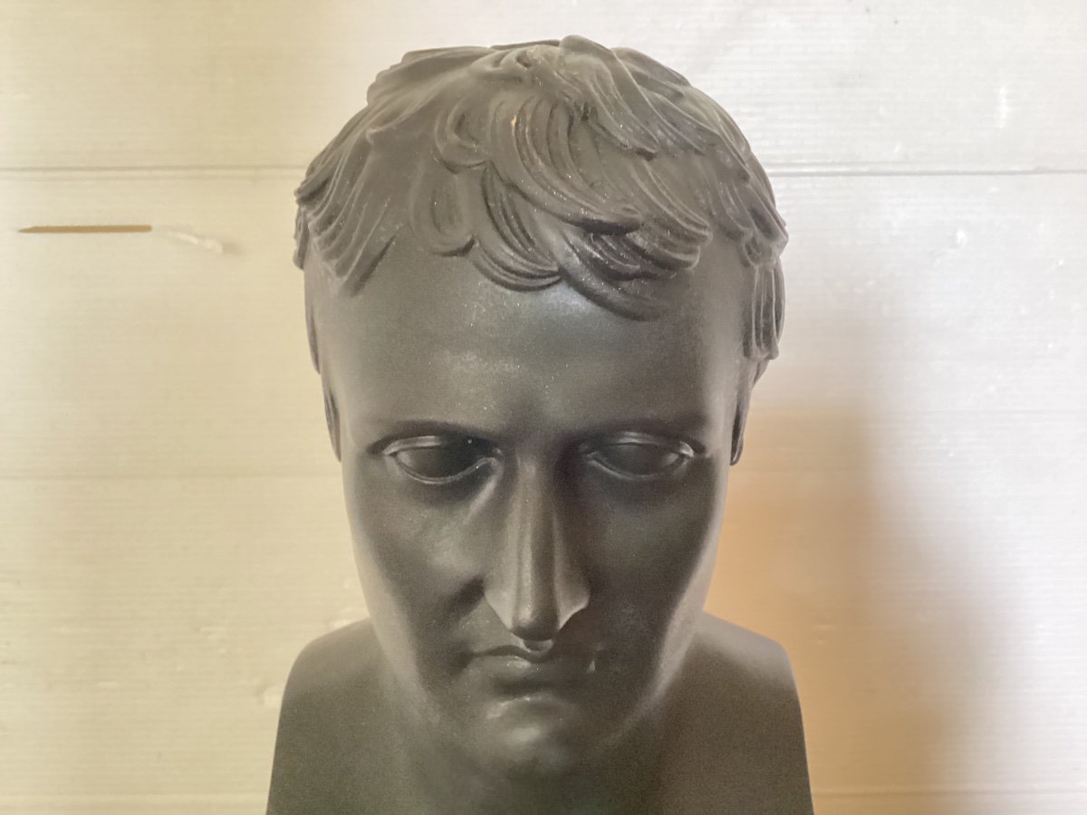 Buste de Napoléon Bonaparte signé-photo-3