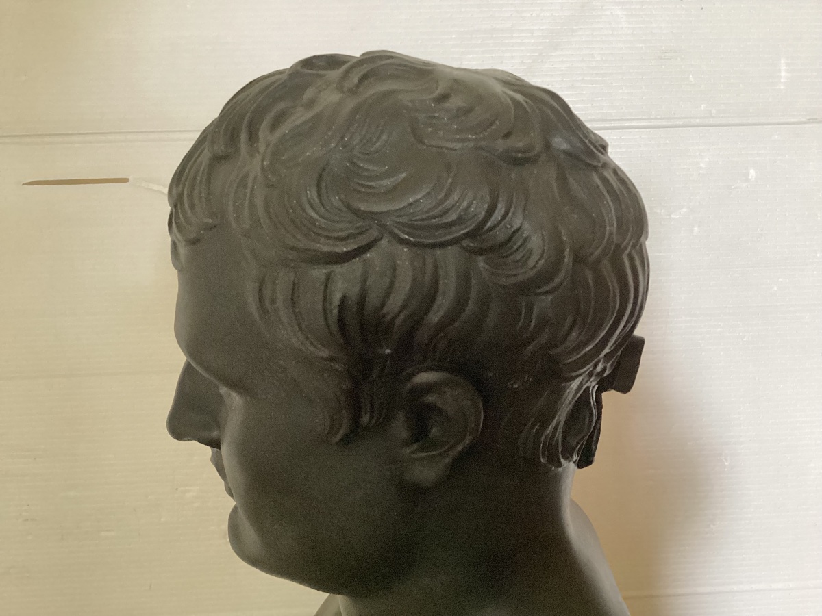 Buste de Napoléon Bonaparte signé-photo-4