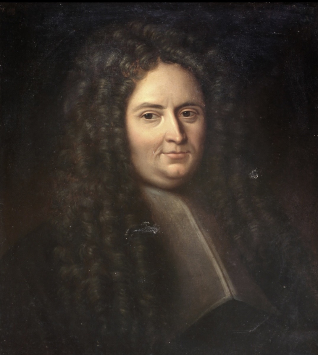 Portrait Of Jacques Hennet, Dated 1695-photo-2