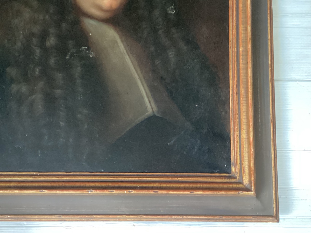 Portrait Of Jacques Hennet, Dated 1695-photo-4