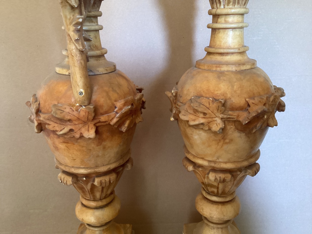 Pair Of 19th-century Italian Amphorae -photo-3