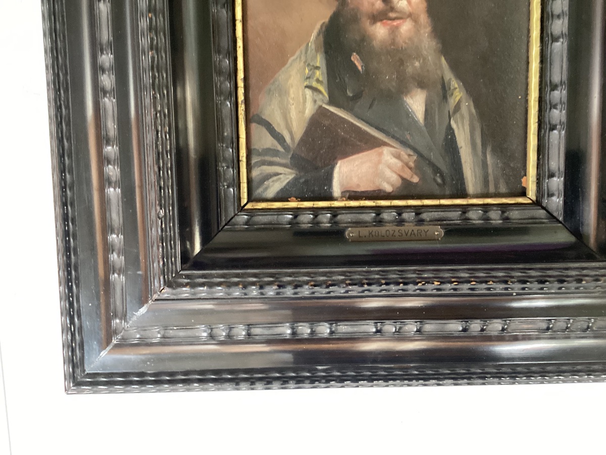 Lajos Kolozsvary, Oil On Panel -photo-2