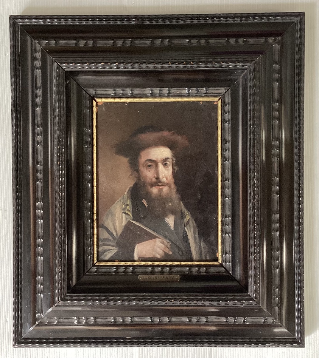 Lajos Kolozsvary, Oil On Panel 