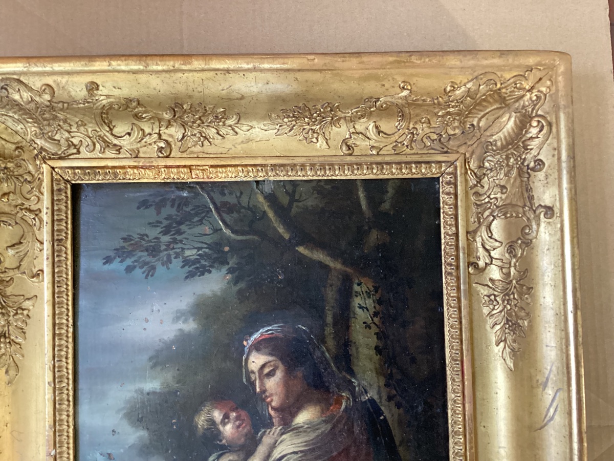 Virgin And Child, 17th Century-photo-1