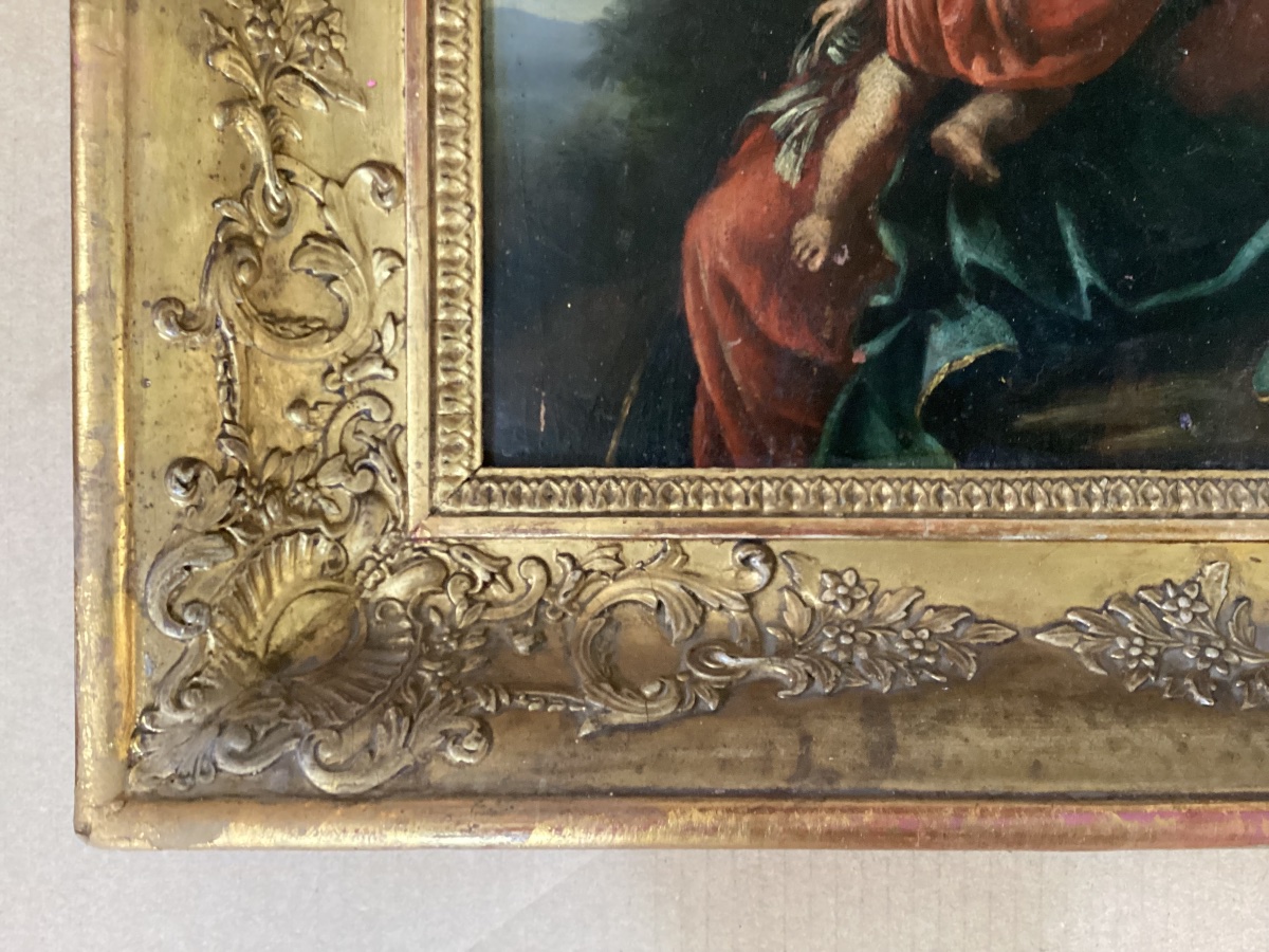 Virgin And Child, 17th Century-photo-2