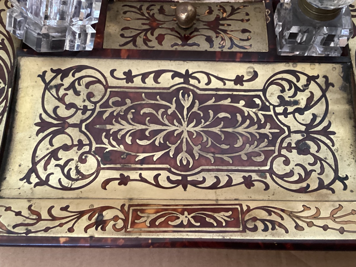 1900 Boulle Inkwell-photo-3