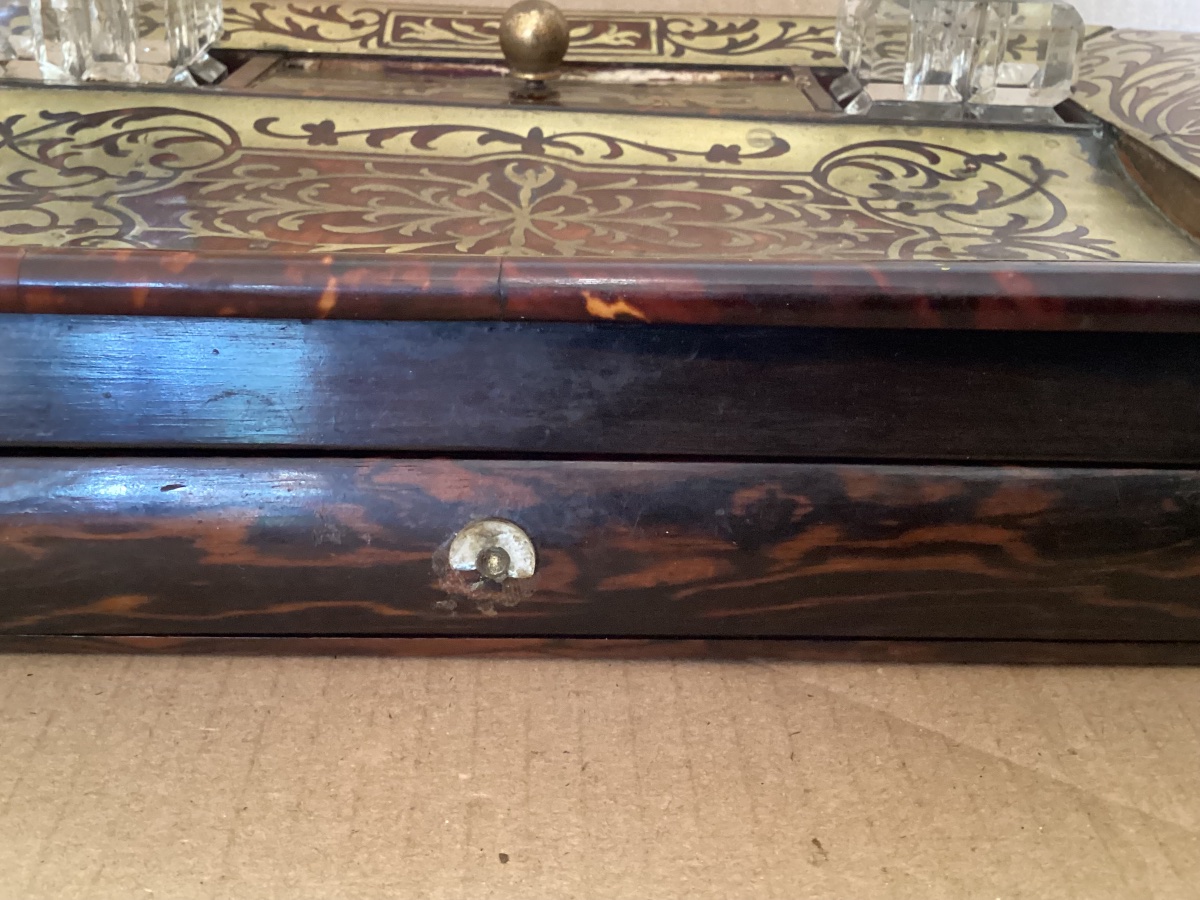 1900 Boulle Inkwell-photo-2
