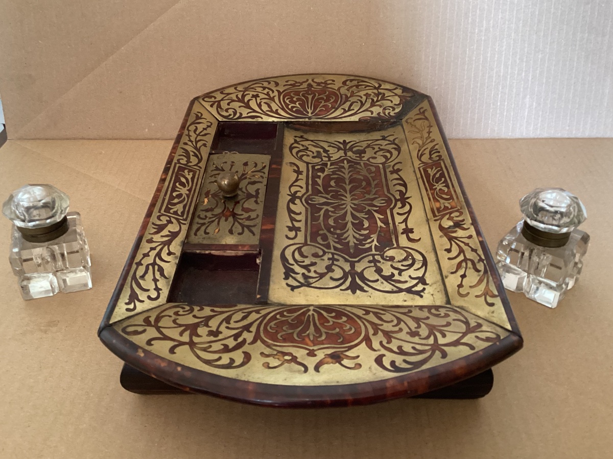 1900 Boulle Inkwell-photo-3