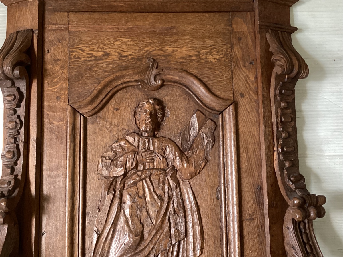 Élément de boiserie d’église-photo-3