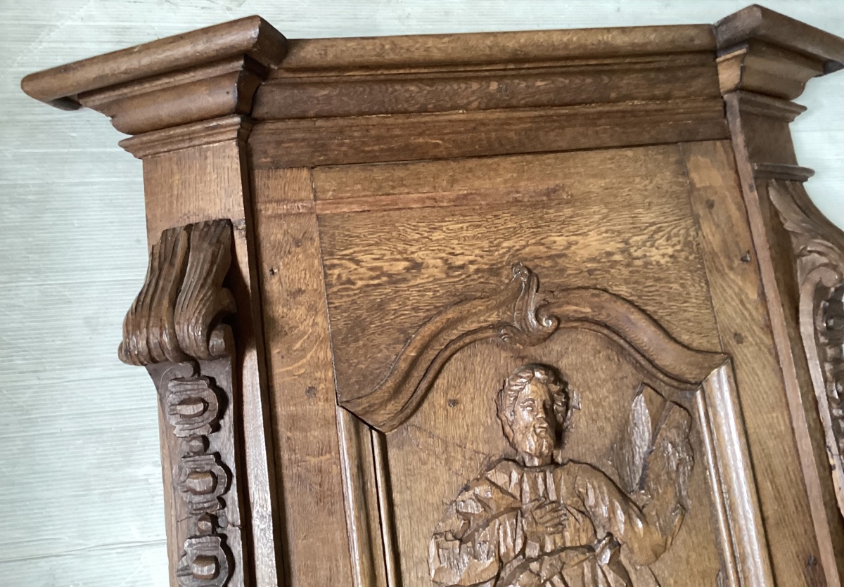 Élément de boiserie d’église-photo-3